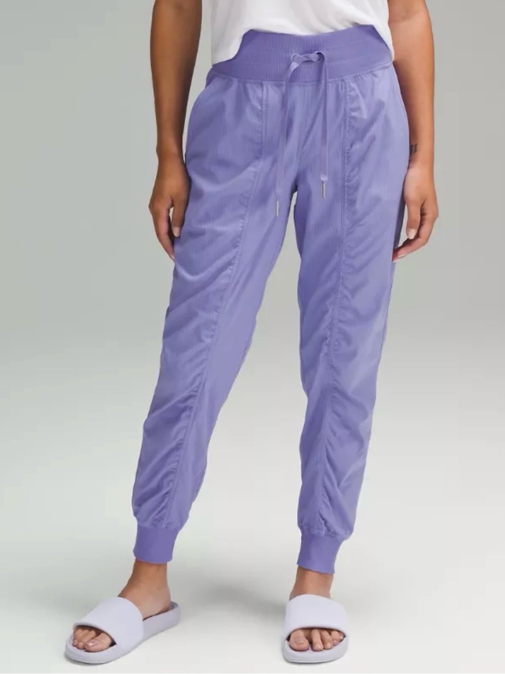 Lululemon Dance Studio Jogger 29" Size 6 Dark Lavender Athleisure Yoga Lounge